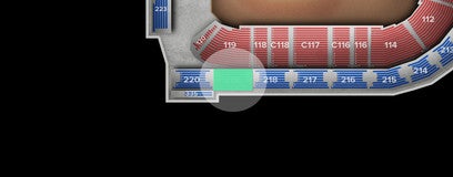 Seat view from Upper