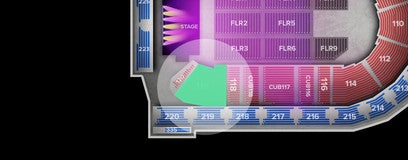 Seat view from Lower