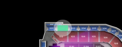 Seat view from Middle