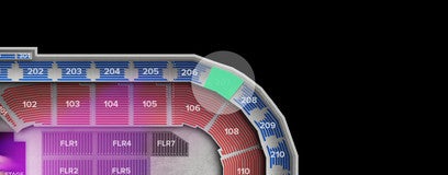 Seat view from Middle