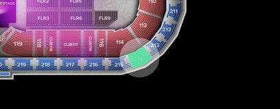 Seat view from Middle