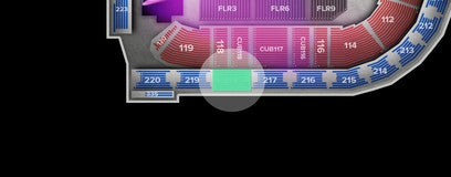 Seat view from Middle