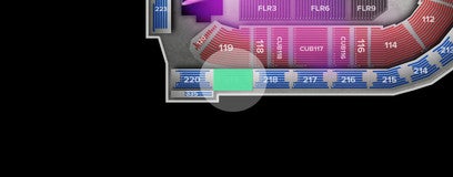 Seat view from Middle