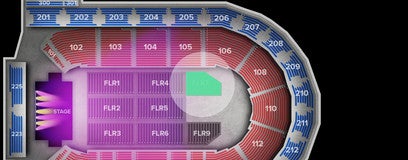 Seat view from Floor