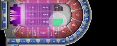 Seat view from Floor