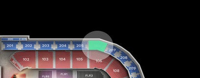 Seat view from Upper