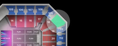 Seat view from Upper