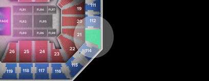 Seat view from Upper