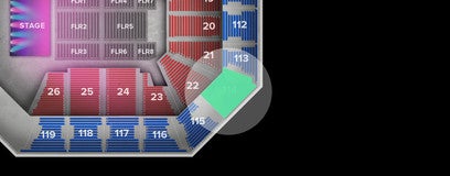 Seat view from Upper