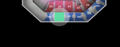 Seat view from Upper