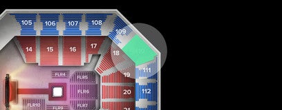 Seat view from Upper