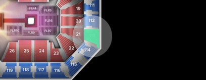 Seat view from Upper
