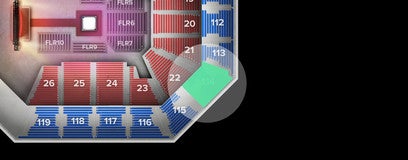 Seat view from Upper