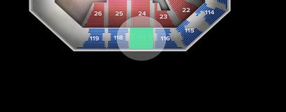 Seat view from Upper