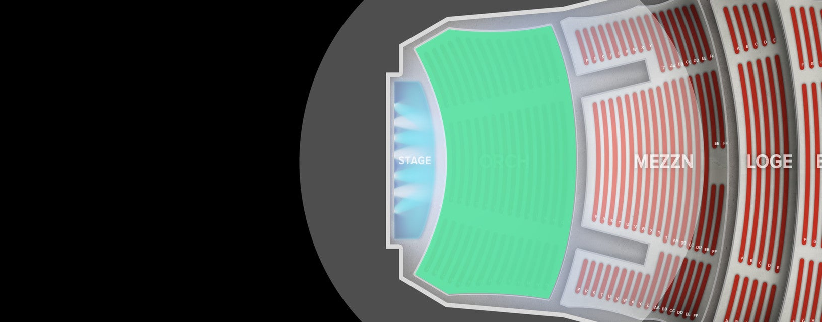 Seat view from Orchestra