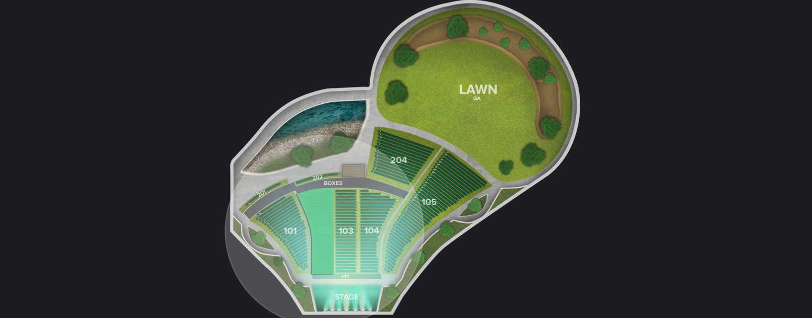 Seat view from Lower