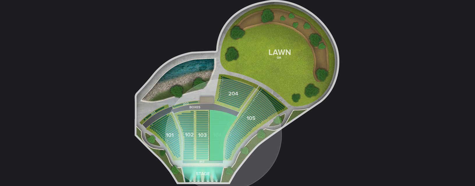 Seat view from Lower