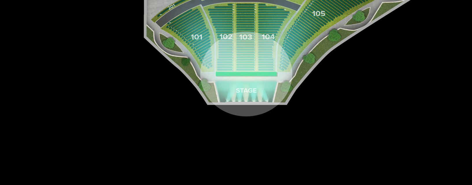 Seat view from PIT
