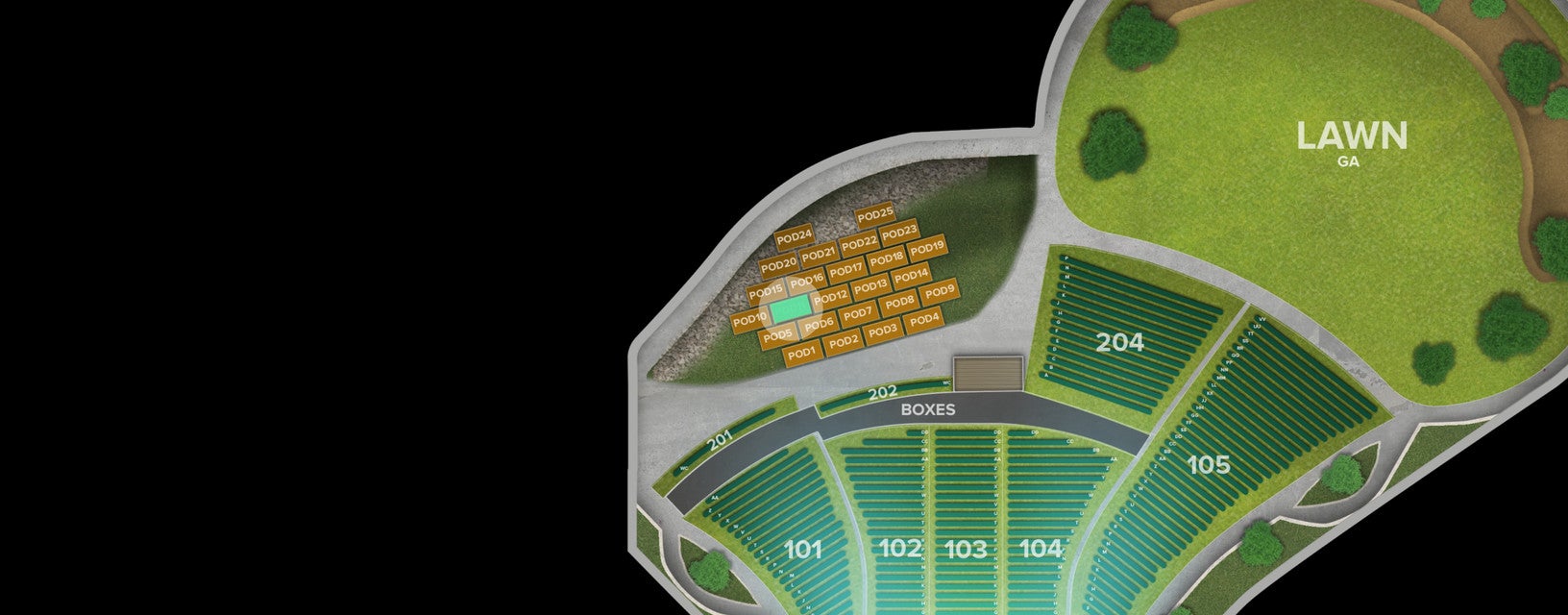 Seat view from Pod