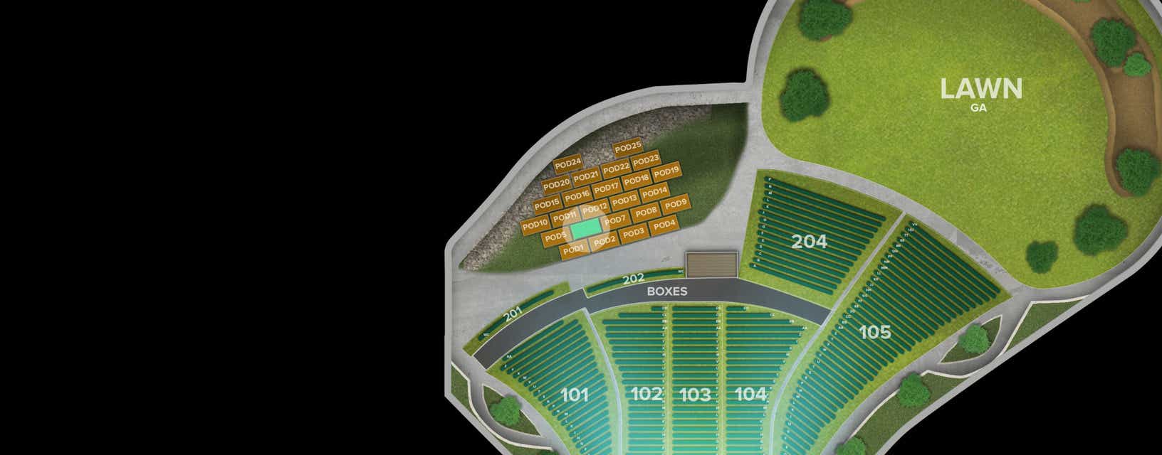 Seat view from Pod
