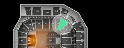 Seat view from Lower