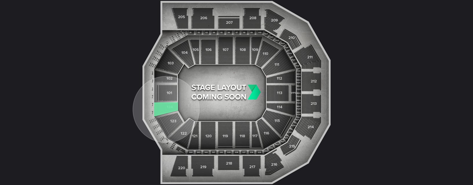 Seat view from Lower