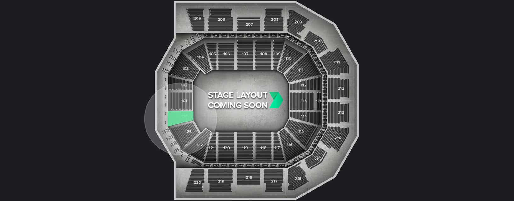 Seat view from Lower