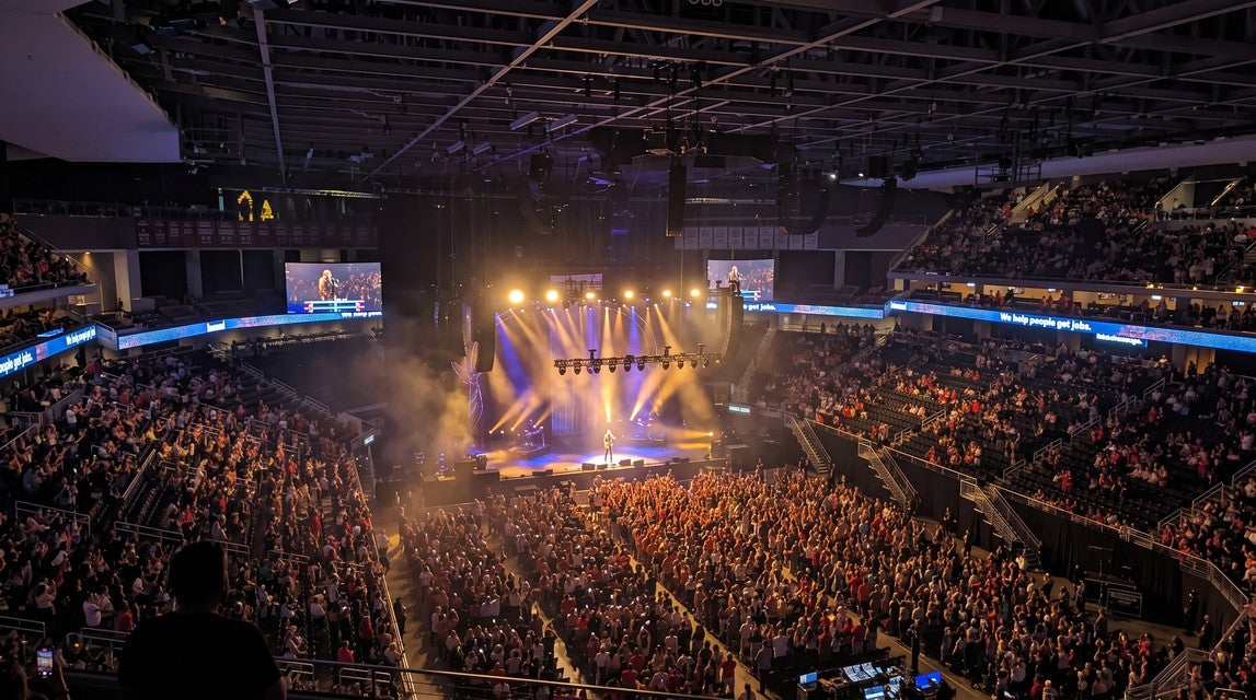 Seat view from Upper
