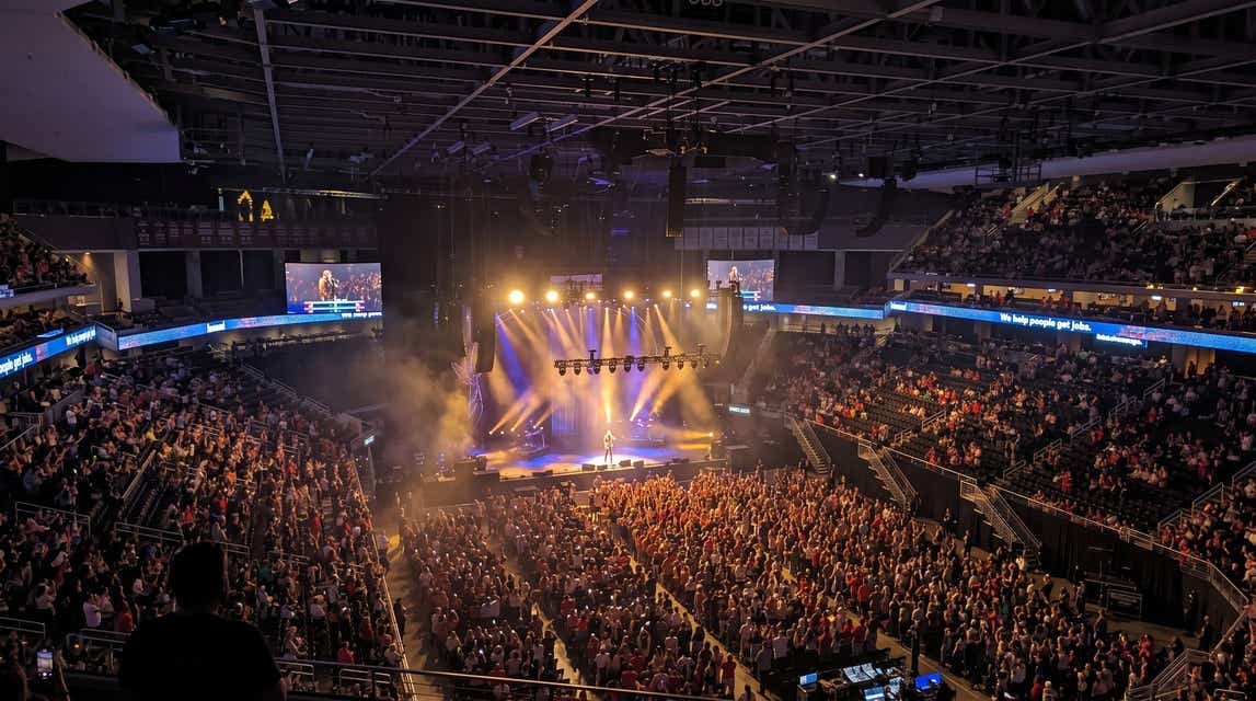 Seat view from Upper