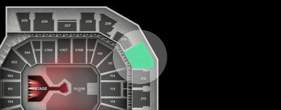 Seat view from Upper