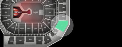 Seat view from Upper