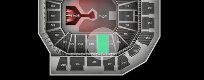 Seat view from Club