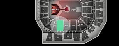 Seat view from Club
