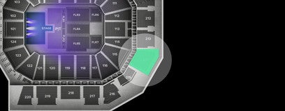 Seat view from Upper