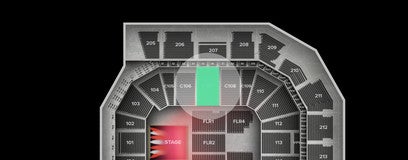 Seat view from Club