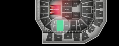 Seat view from Club