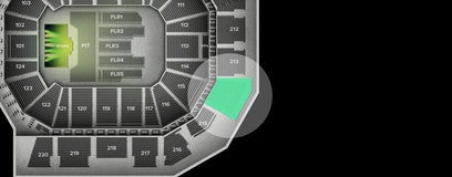 Seat view from Upper