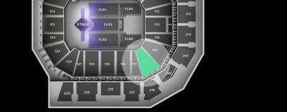 Seat view from Lower