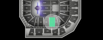 Seat view from Lower