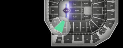 Seat view from Lower