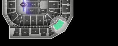 Seat view from Upper