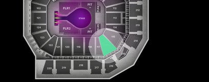 Seat view from Lower