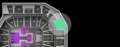Seat view from Upper