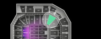 Seat view from Lower