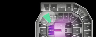 Seat view from Lower