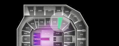 Seat view from Lower