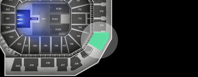 Seat view from Upper