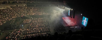 Seat view from Upper