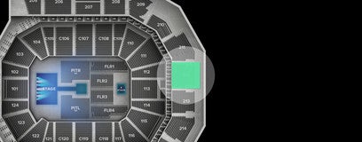 Seat view from Upper