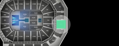 Seat view from Upper